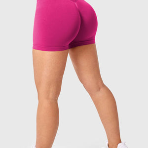 Yeoreo V Cross Liz Nahtlose Shorts 3.6" Rose