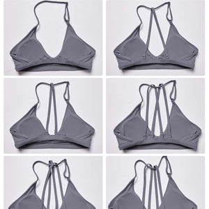 Yeoreo Lorelie Sport BH Grau Blau