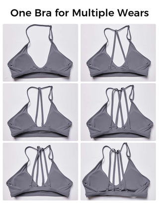 Yeoreo Lorelie Sport BH Grau Blau