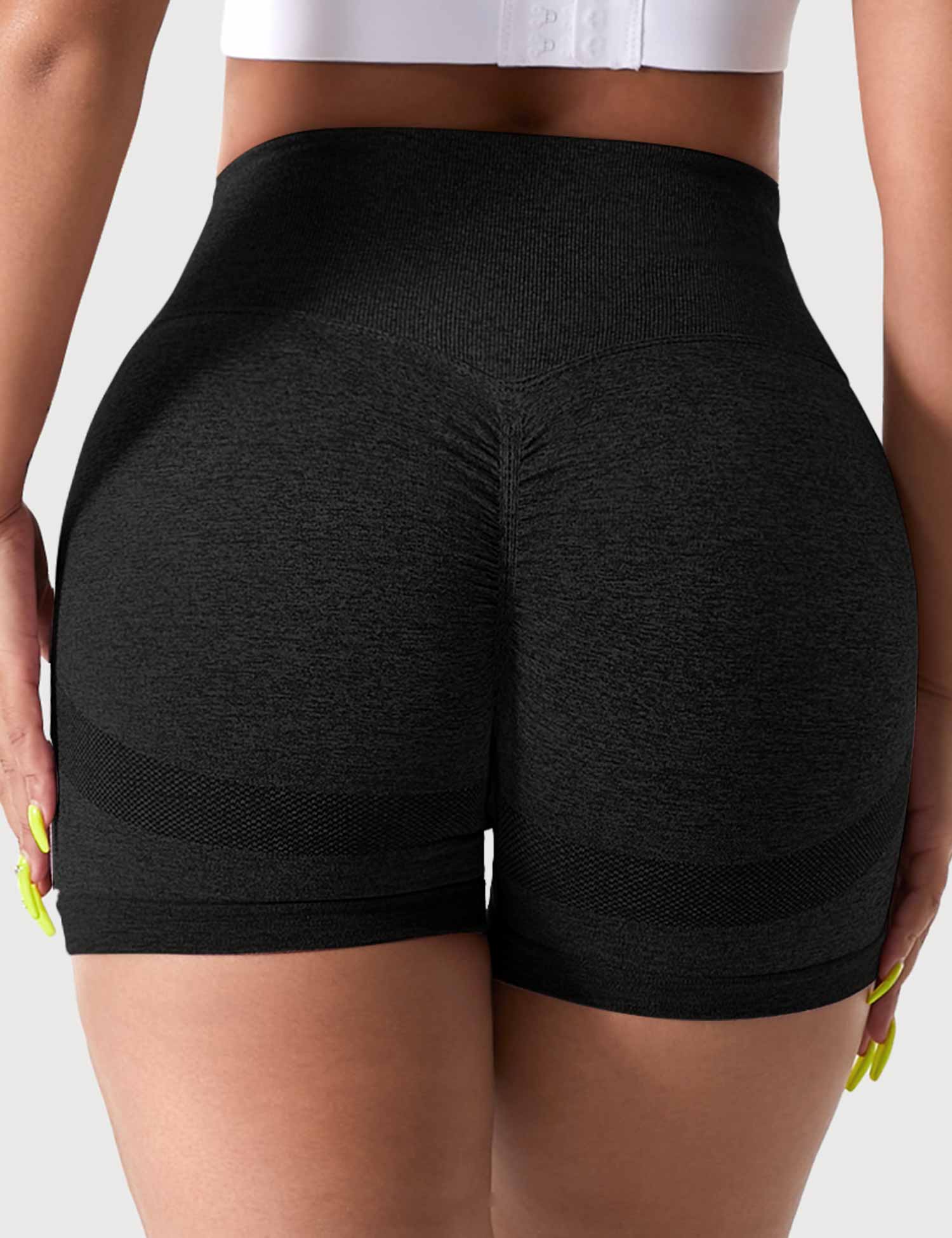 Yeoreo 3.6" Profi-Shorts Schwarz