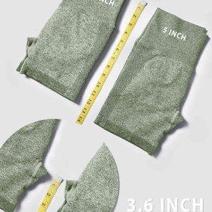 Yeoreo 3.6" Profi-Shorts Grün