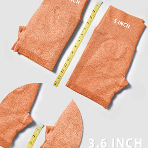 Yeoreo 3.6" Profi-Shorts Orange